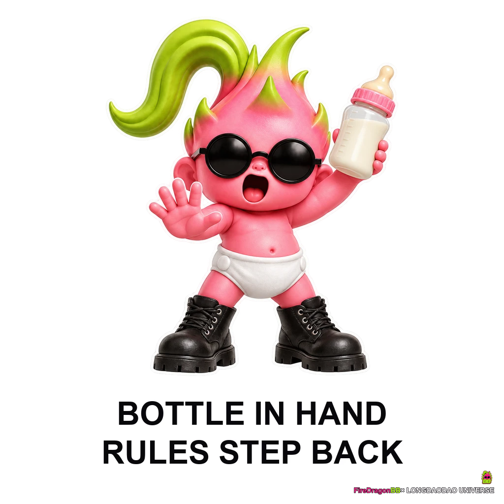BOTTLE IN HAND，RULES STEP BACK
