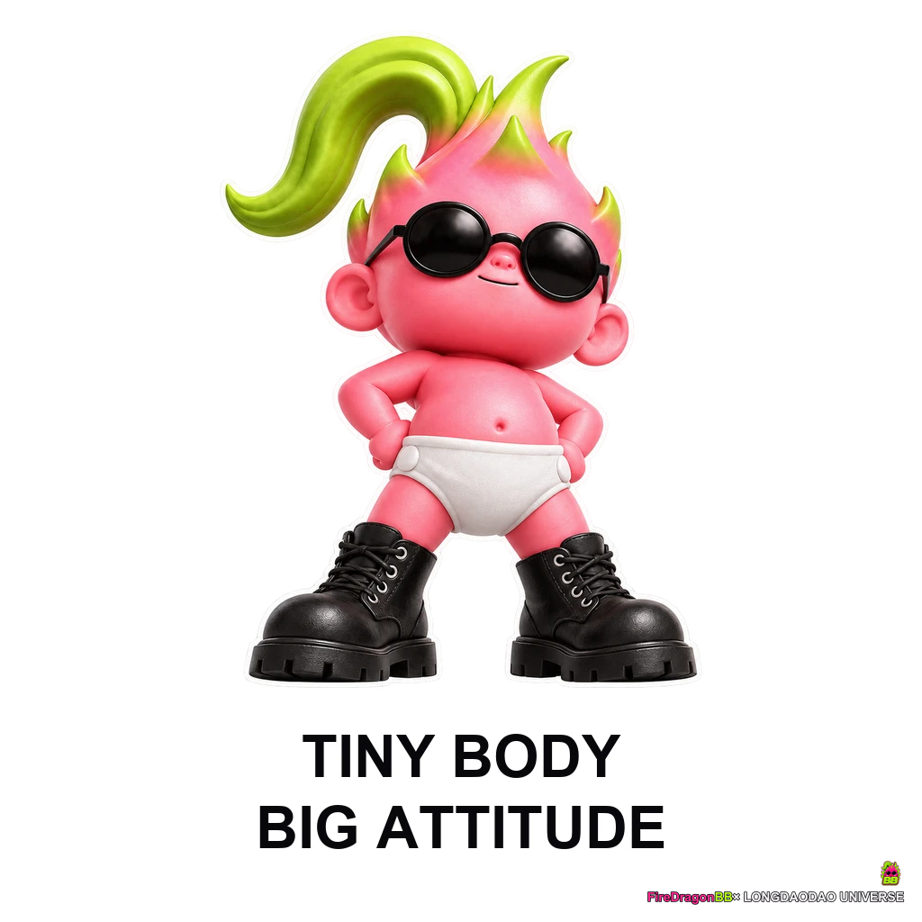 TINY BODY，BIG ATTITUDE