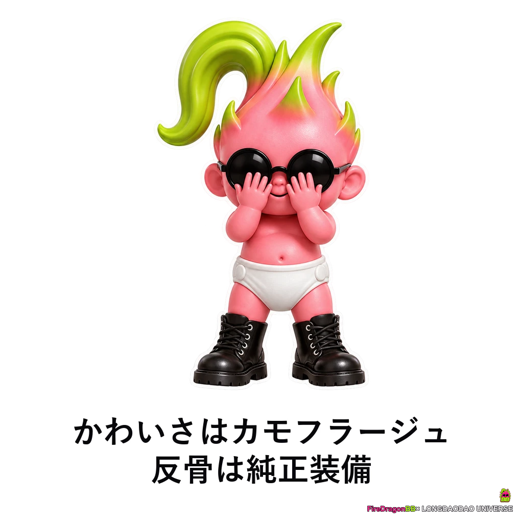 かわいさはカモフラージュ，反骨は純正装備