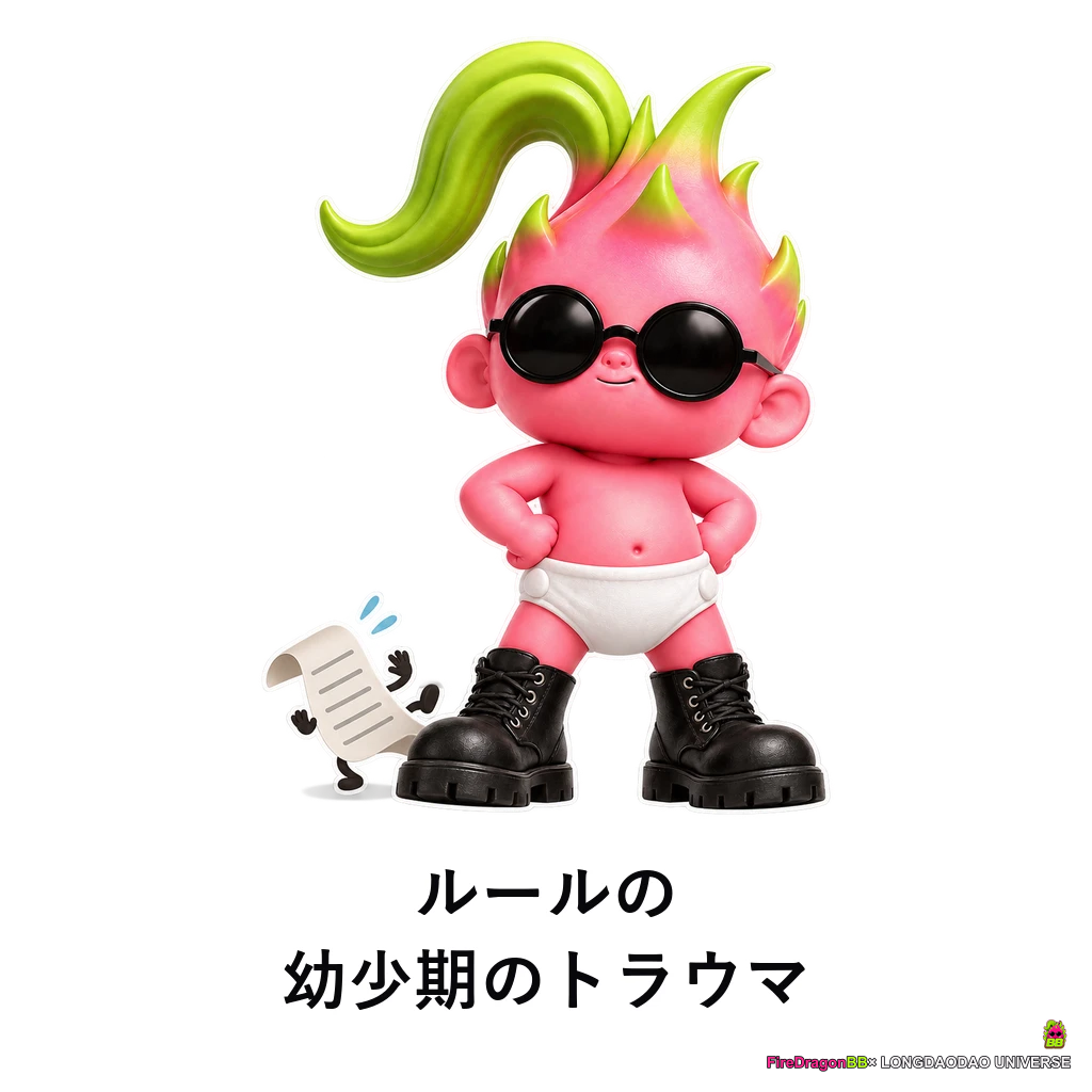 ルールの，幼少期のトラウマ