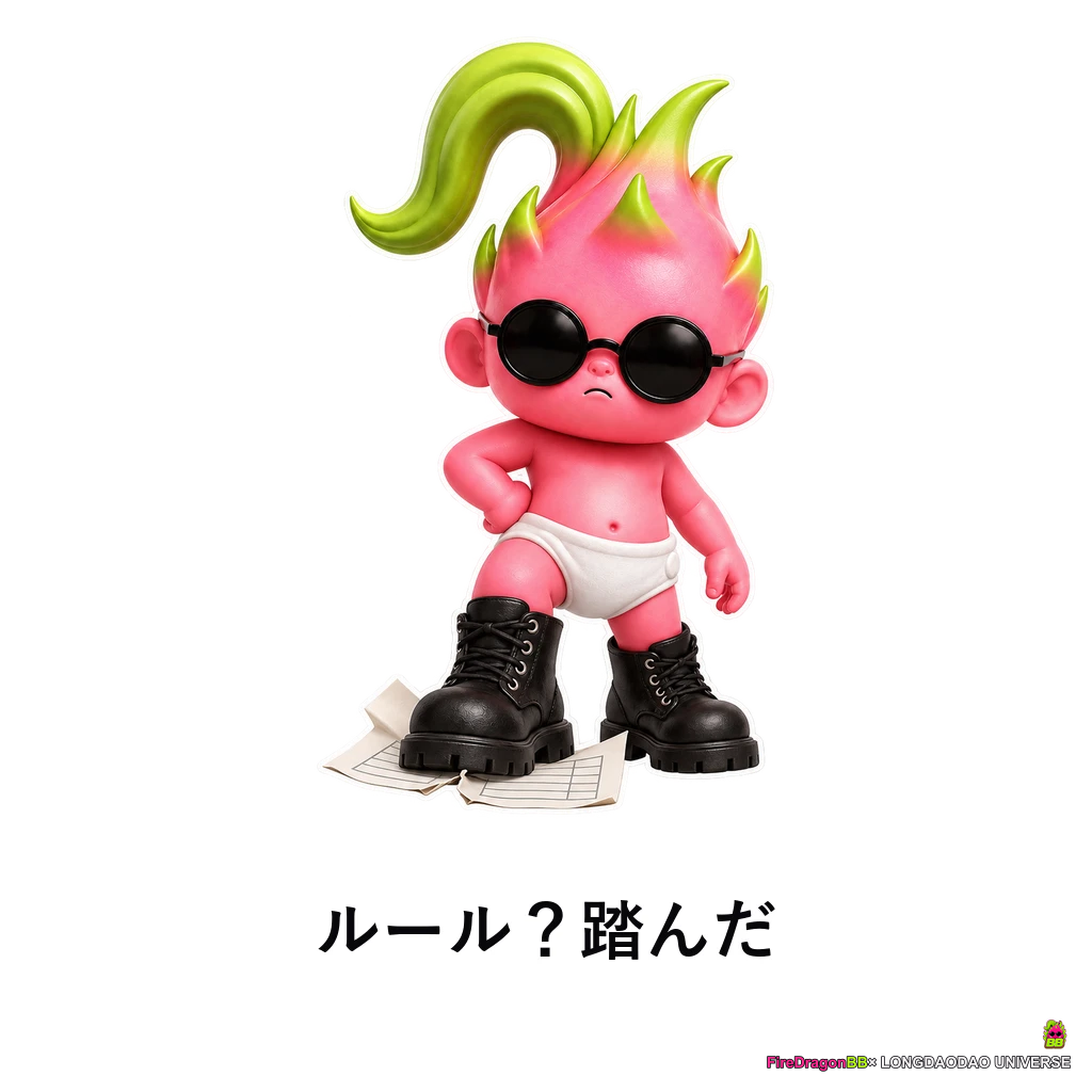 ルール？踏んだ