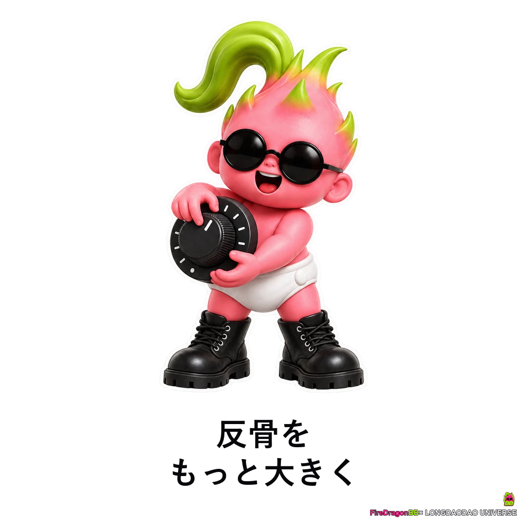 反骨を，もっと大きく