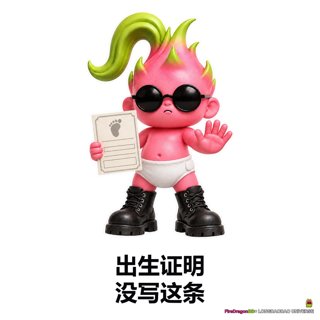 出生证明，没写这条