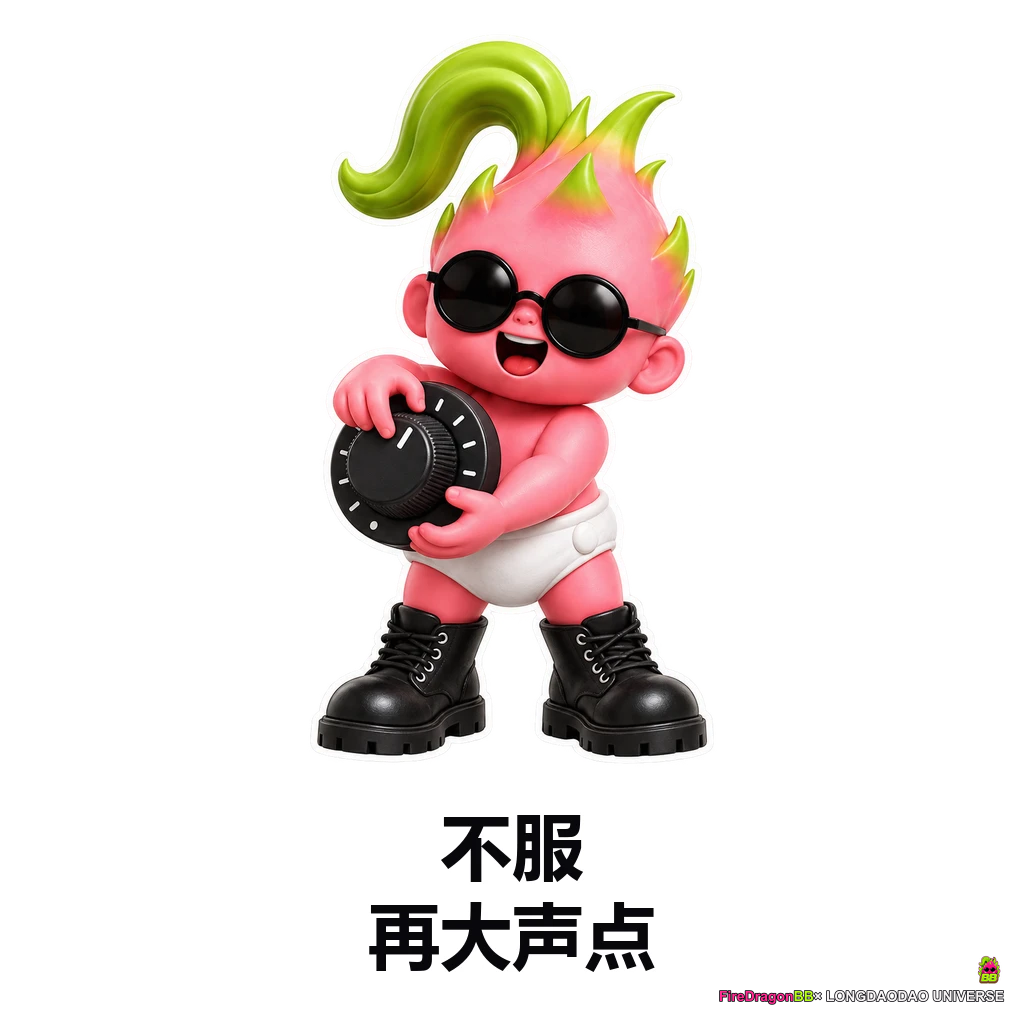 不服，再大声点