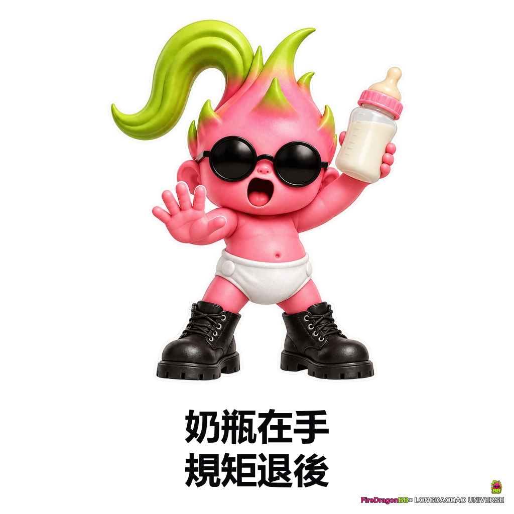 奶瓶在手，規矩退後